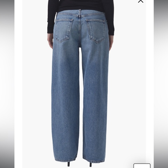 AGOLDE low slung baggy jeans. Size 25. NWOT. - Picture 4 of 5